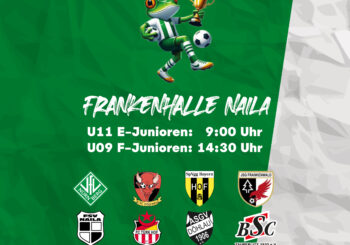 2. Frösche-Hallencup am 8. November 2025 in der Frankenhalle Naila
