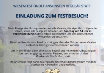 Wiesenfestumzug in Bad Steben wegen Hitze abgesagt